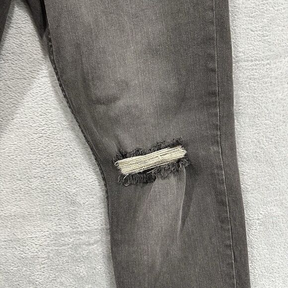 RAIL Stretch Skinny Jeans Men 32 x 32 Gray Ripped Casual - Picture 7 of 13